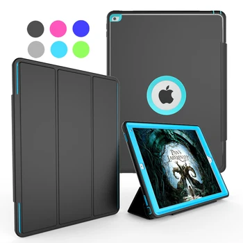 

Case For iPad Mini 4 Smart TPU Cover Auto Sleep Wake Heavy Duty Shockproof Folio Stand Build in Screen Protector for iPad Mini4