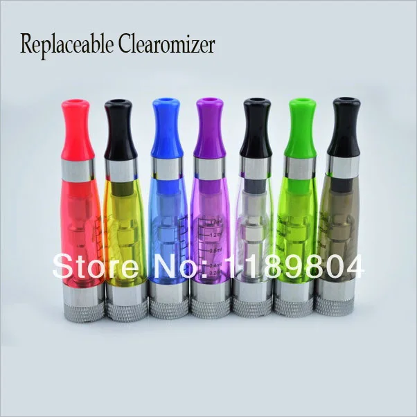 

leiqidudu Ce6 ce5 CE4 plus atomizer 1.6ml colorful cartomizer tank rebuildable can fit ego starter kit ego clearomizer