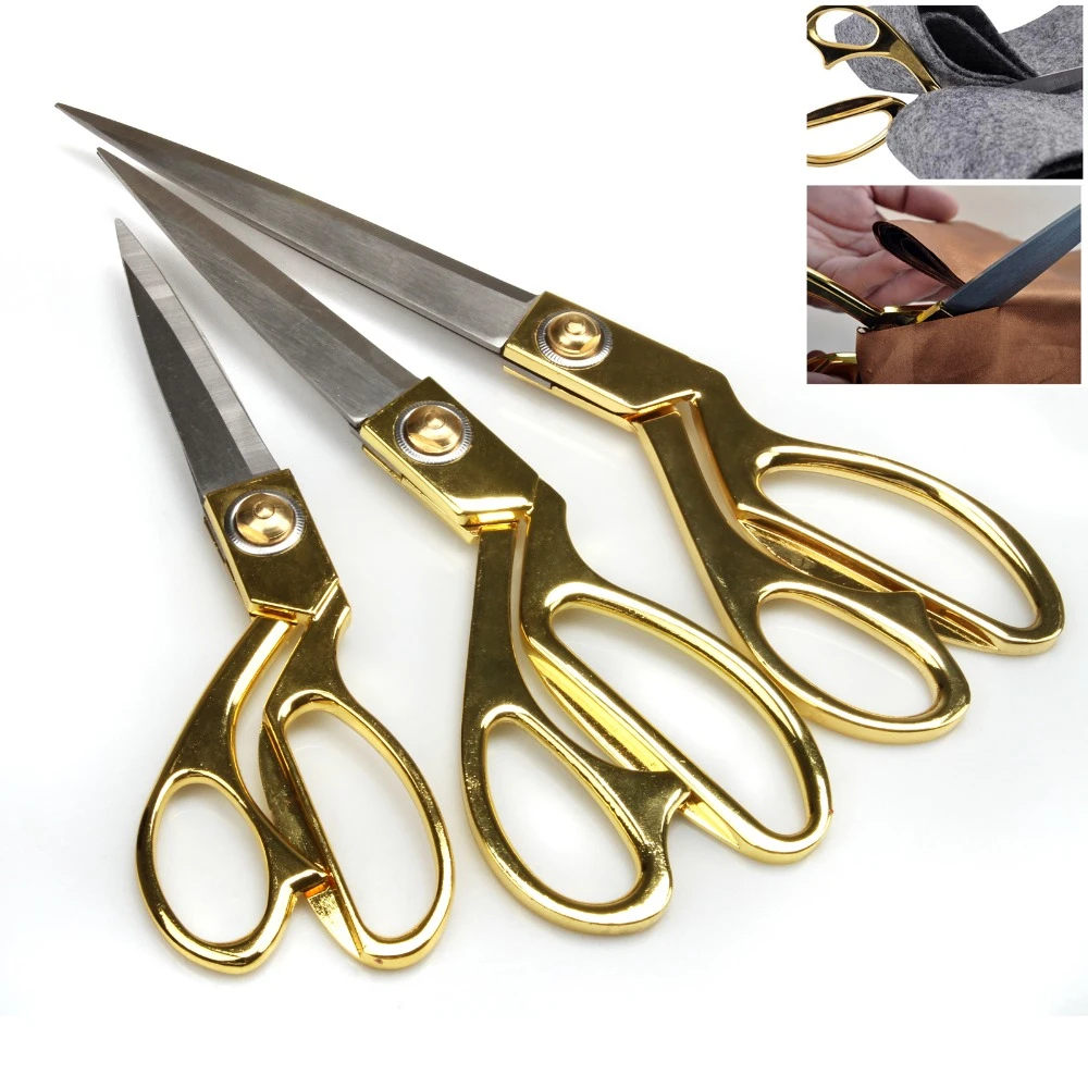 10.5" TAILORING SCISSORS STAINLESS STEEL DRESSMAKING SHEARS FABRIC CRAFT CUTTING 10.5" TAILORING SCISSORS STAINLESS STEEL DRESSMAKING SHEARS FABRIC CRAFT CUTTING