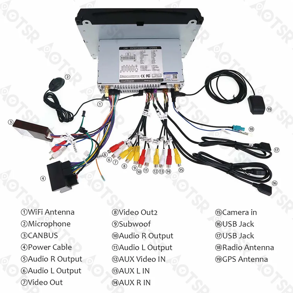 Автомобильный GPS навигатор Android 8 0 автомобильный радиоприемник DVD плеер головное