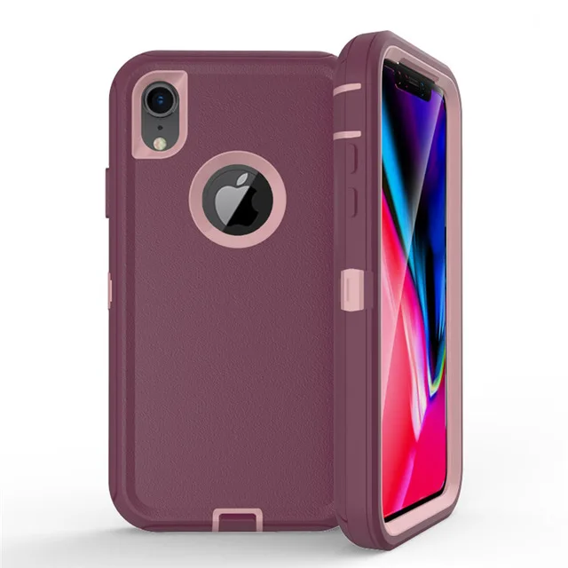 iphone 11 card case Armor Case For iPhone X XS Max XR 7 8 6 6S Plus Hybrid Shockproof Defender Case for iPhone 13 12 11 Pro Max Mini Phone Cover iphone xr case with card holder