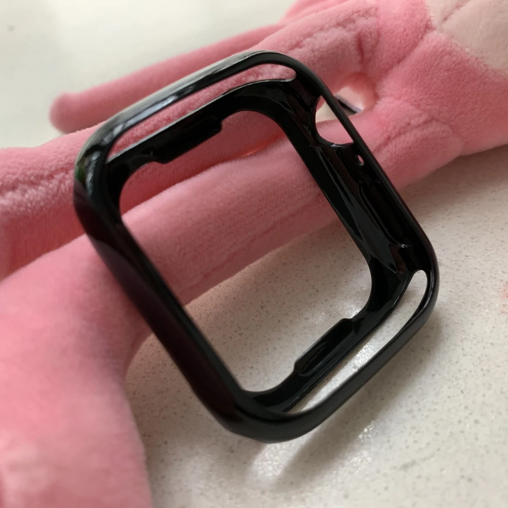 Ультратонкий Мягкий силиконовый защитный чехол из ТПУ для Apple Watch 4 Series 4 40 мм 44 мм Рамка оболочка идеально подходит 40 44 мм бампер