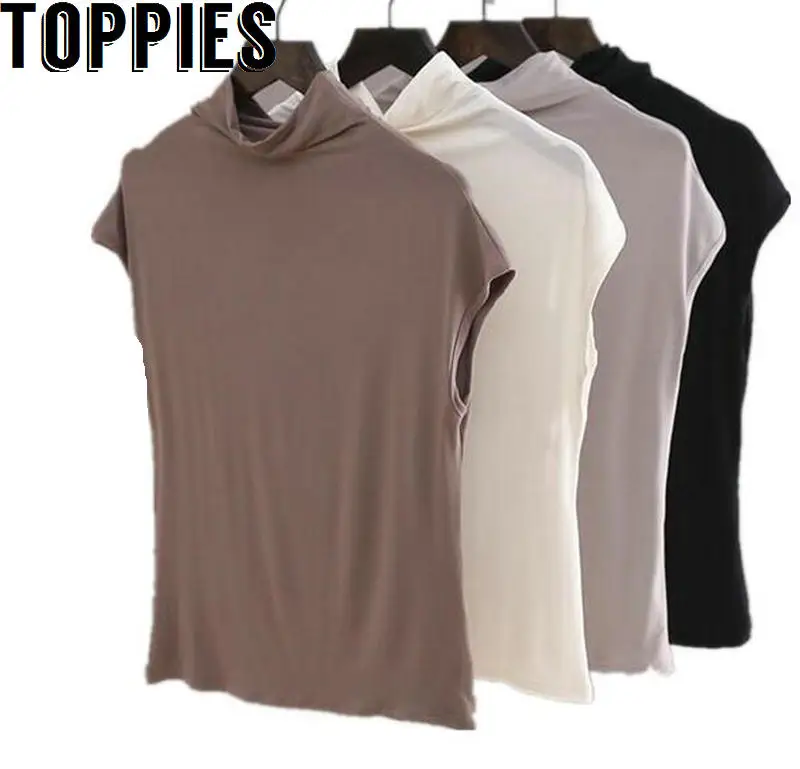 Meilleur Toppies Femmes 2018 D été Col Roulé Manches Chauve Souris Tops Lâche Causal Solide Couleur Femmes chemises