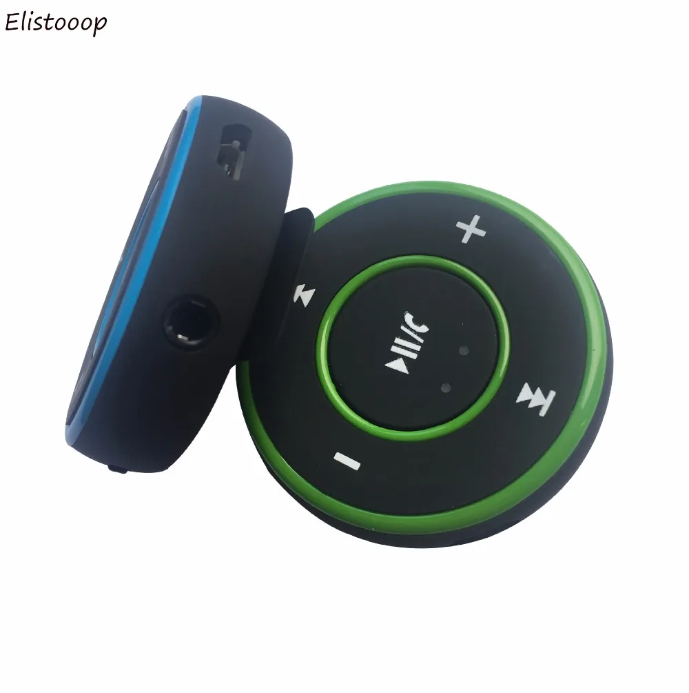 Адаптер для стереоплеера Elistooop 3 5 мм AUX с круглым зажимом беспроводной bluetooth