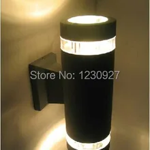 LED Энергосберегающие Открытый водонепроницаемый алюминиевый бра и фонари сад света вверх и вниз балкон бра