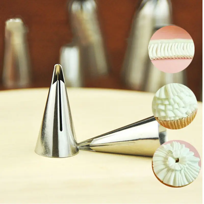 Stainless Steel Icing Tips Ruffle Decoration Piping