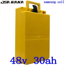 1000 W 48 V литий-ионный аккумулятор использовать телефон panasonic 48 V 30AH аккумулятора электроскутера 48 V 29ah ebike батарея с 54,6 V зарядным устройством