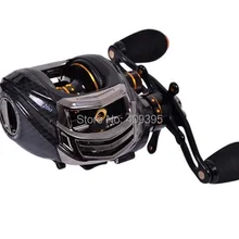 1 шт. 14BB правая/Левая рукоятка baitcasing рыболовная приманка катушка с приманкой спиннинг рыболовная приманка черного цвета