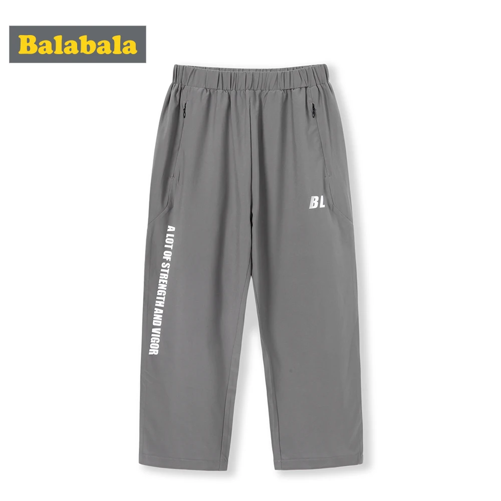 BalabalaChildren/Одежда для мальчиков спортивные штаны Новинка лета 2019 дышащие