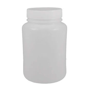 

Laboratory Chemical Storage Case White Plastic Widemouth Bottle 500mL