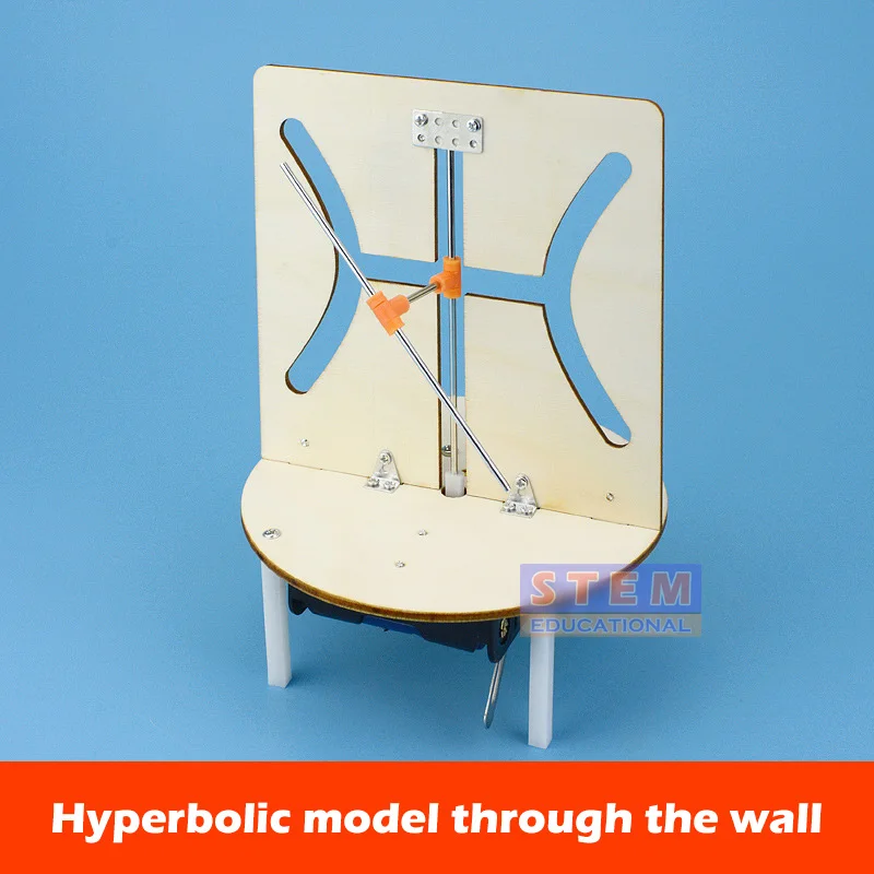 DIY Electric Toy Creative Hyperbolic Model Through The Wall Design Physics Science Experiment Teaching Aid STEM Educational Toys