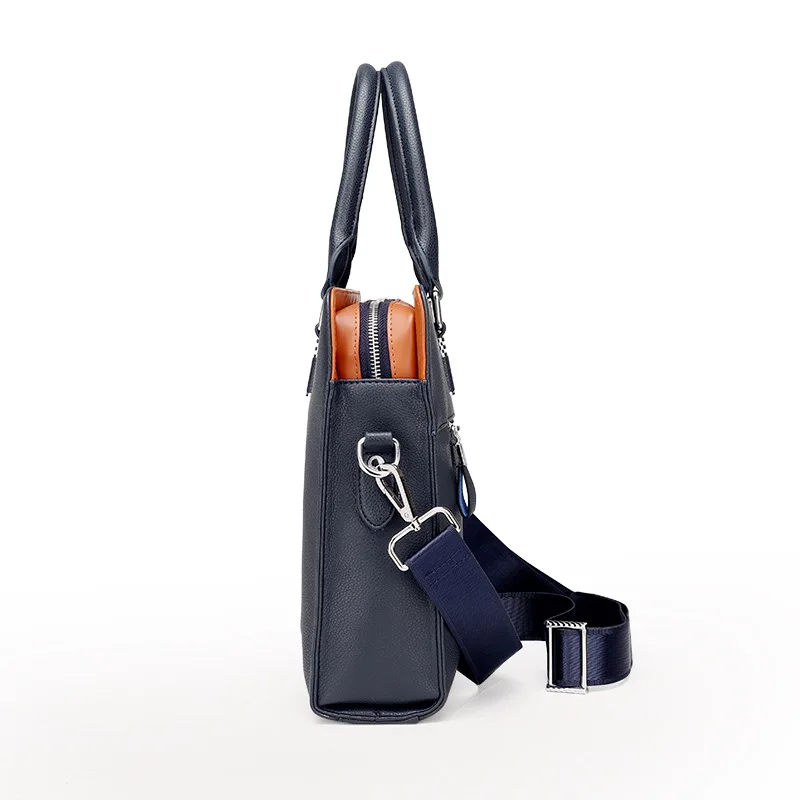 الجملة جلد أصلي للرجال حقائب العلامة التجارية الأزياء الرجال Crossbody أكياس عالية الجودة الذكور حقيبة ساع 2019 جديد وصول