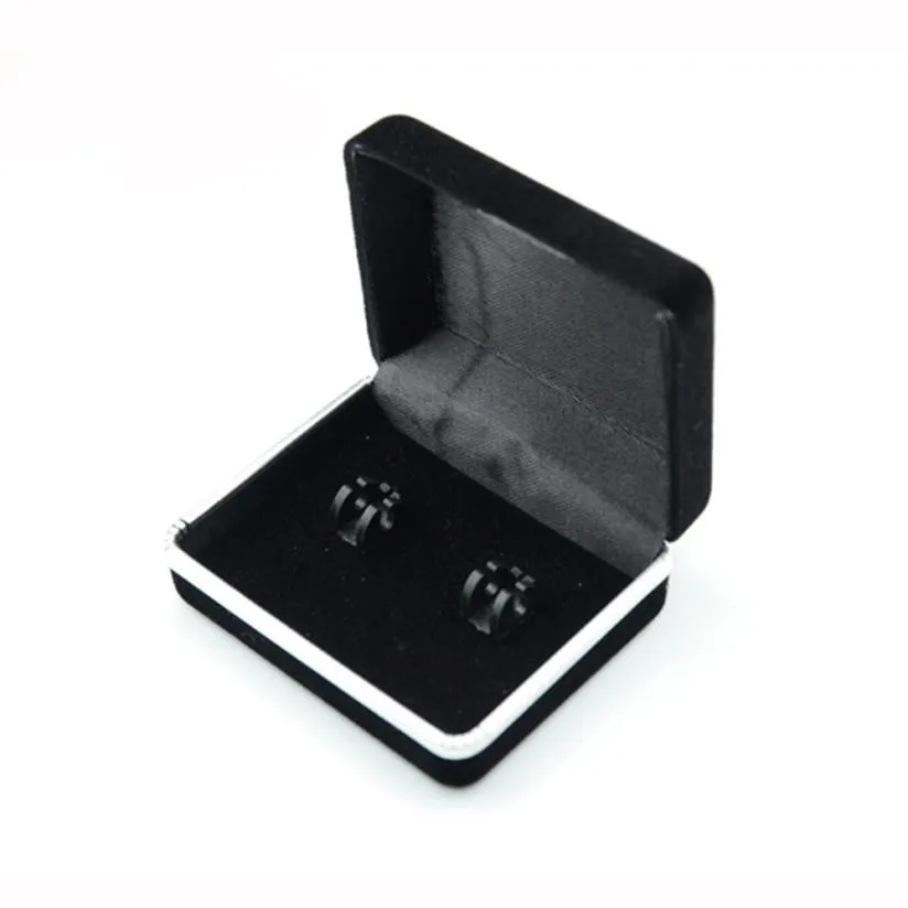 Jewelry Cufflinks Box Gift Boxes Organizer Case Cuff Link Display