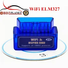 Инструмент диагностики ELM327 Wi-Fi OBDII ELM 327 Беспроводной транспортного средства сканирования obd2 Wi-Fi ELM 327 для IOS Беспроводной Авто сканер