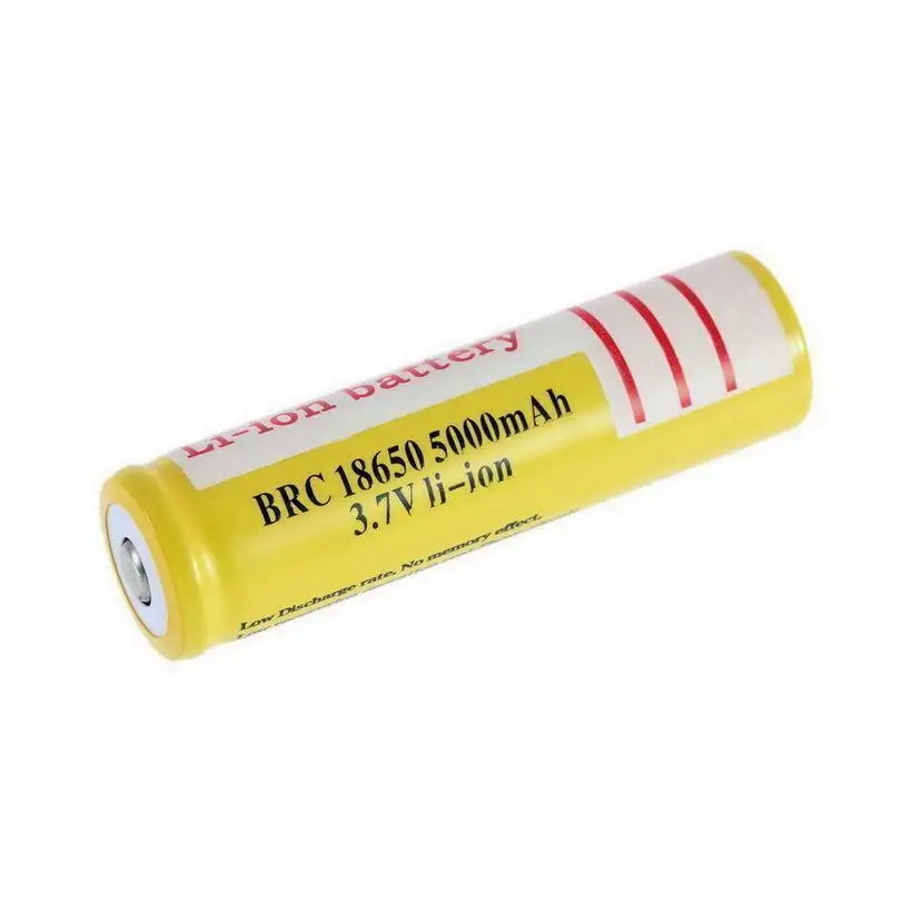 

GTF Li-ion Rechargeable 18650 3.7V 5000mAh Li-ion Battery for Led Flashlight