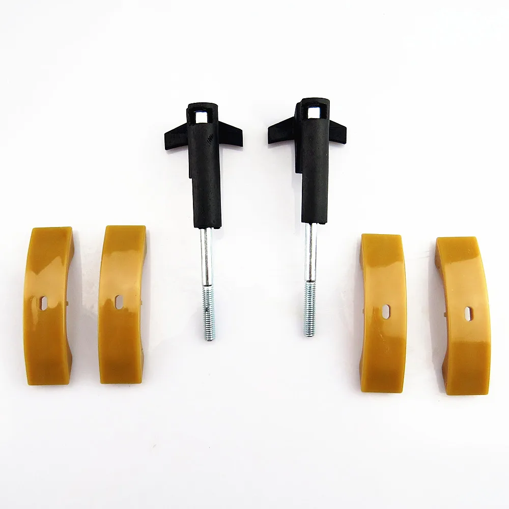 

SCJYRXS 2Set Camshaft Tensioner Adjust Slider + Halter 058109217B 058109088B VAG3366 For A4 S4 A6 A8 TT Passat B5 Golf MK4