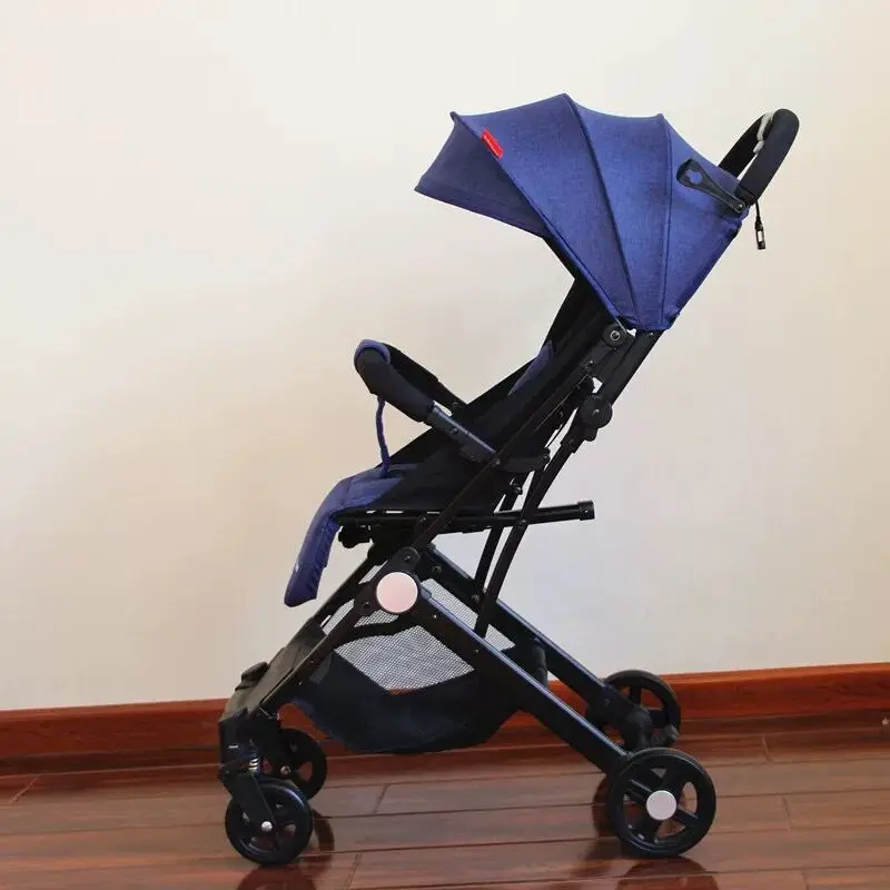  Baby stroller high landscape ultra light folding portable child baby can sit lie small on the plane