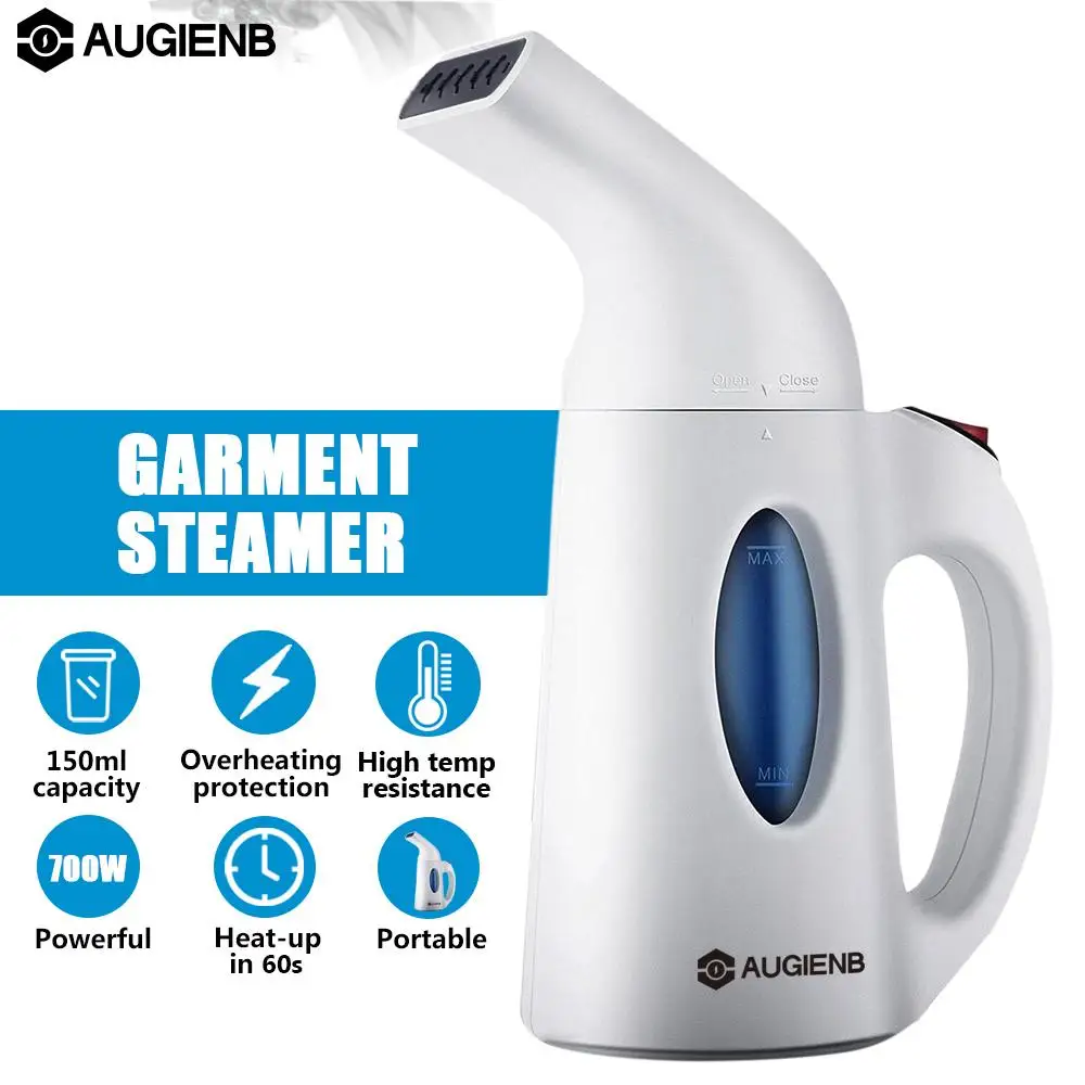 

AUGIENB Handheld Garment Steamers Portable Steam iron for Travel Home Clothes Household Appliance Power OFF
