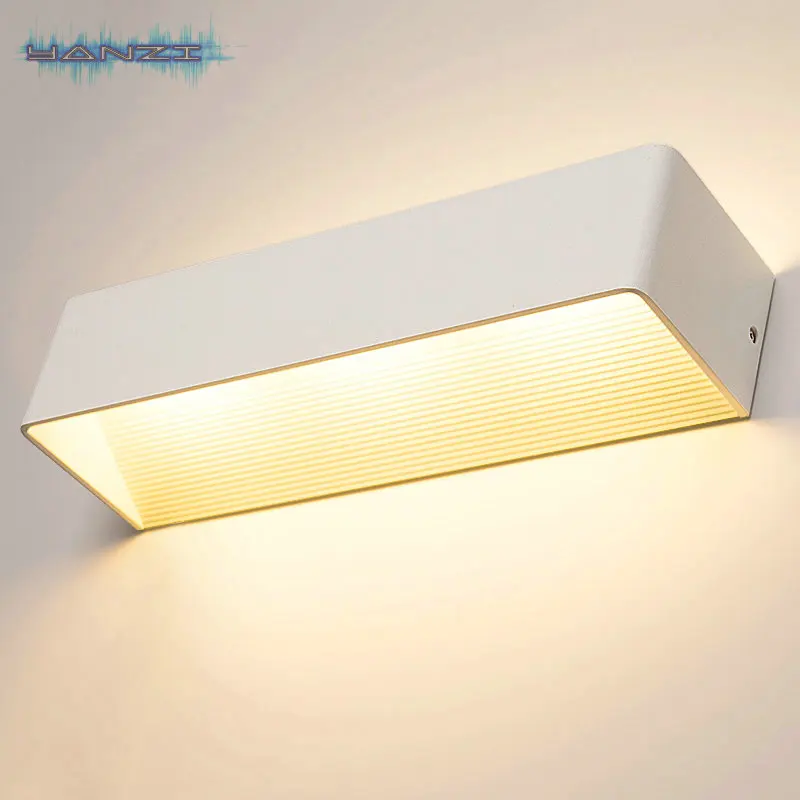 Surface Mount Wall Sconce 6W Warm White LED Wall Lamp Bedroom Bedside Lamp Light Modern Minimalist