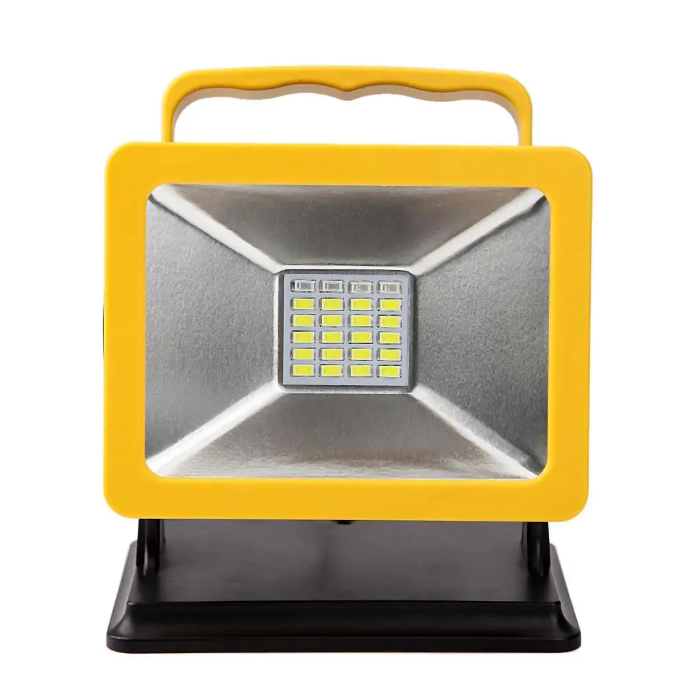 

Rechargeable LED Flood Light Spotlight Reflector Led Ultra Bright Charging Searchlight Projector For Camping