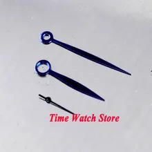 Parnis синий часы ручной подходит для 6497 6498 ST36 серийный ручной завод H02