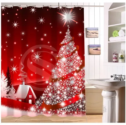 Christmas Shower Curtain