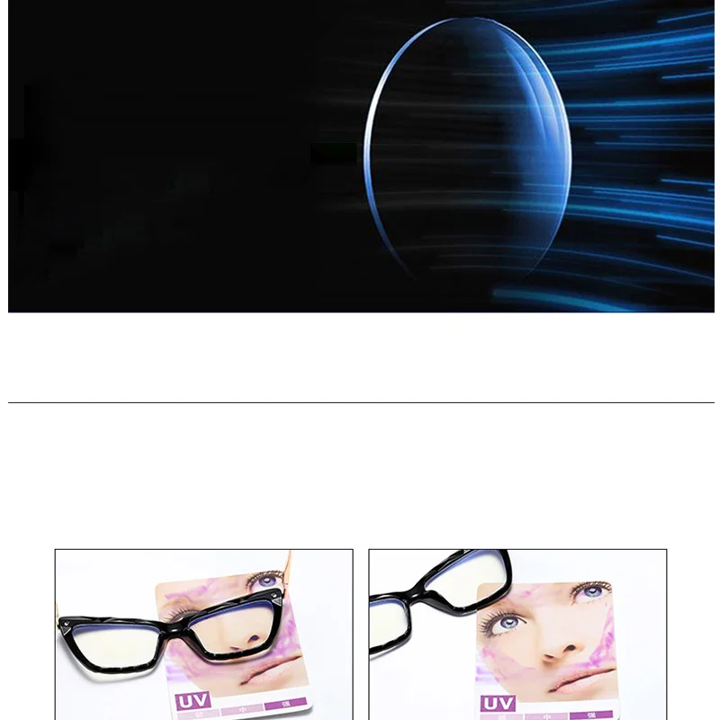 Модные женские солнцезащитные очки "кошачий глаз" с защитой от УФ-излучения очки Для женщин сверхлегкие очки Рамка Анти-УФ, чтобы для снятия признаков усталости с глаз очки женские RX195