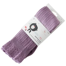 Модные вязаные крючком хлопковые леггинсы для девочек, осенне-зимняя одежда для девочек, верхняя одежда, теплые штаны, одежда для детей, высокое качество