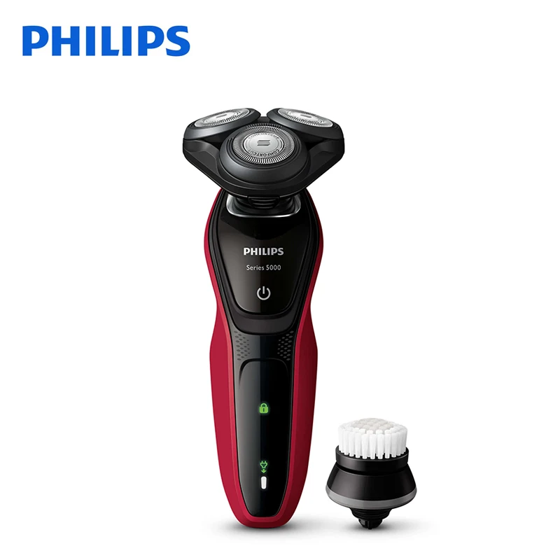 Оригинальная профессиональная Электробритва Philips S5095 с 3D самостоятельными плавающими головками, водонепроницаемая с никель-металлогидридным аккумулятором для мужчин