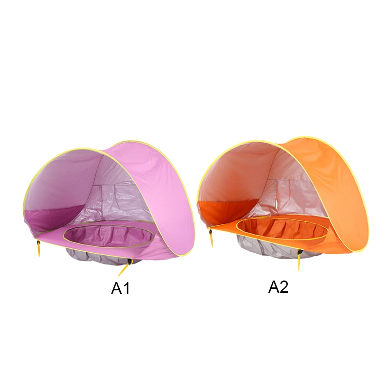 Открытый Спорт Дети пляж палатка портативный построить открытый солнце ребенок тент для плавательного бассейна для маленьких детей