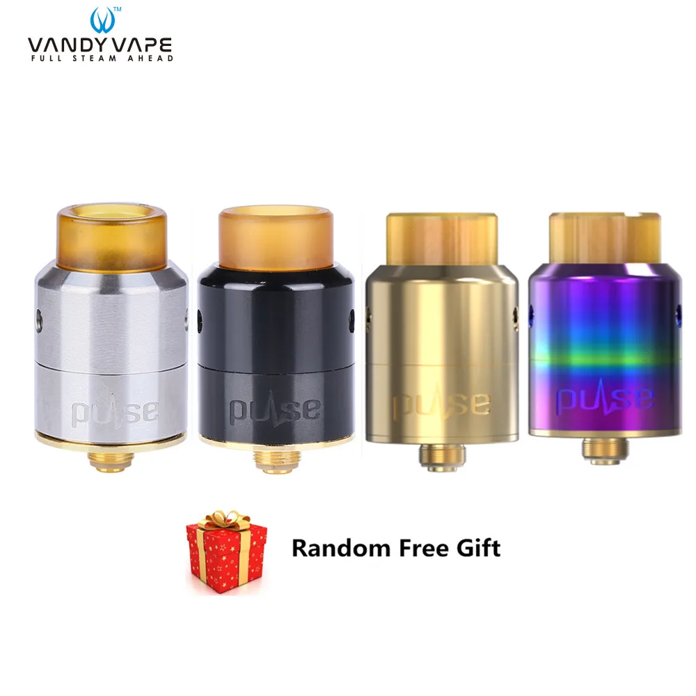 

Original Vandy vape Pulse 24 BF-RDA Atomizer 2ML Rebuildable Dripping Vape Tank For E Cigarette Vandyvape 510 Mod Vaporizer