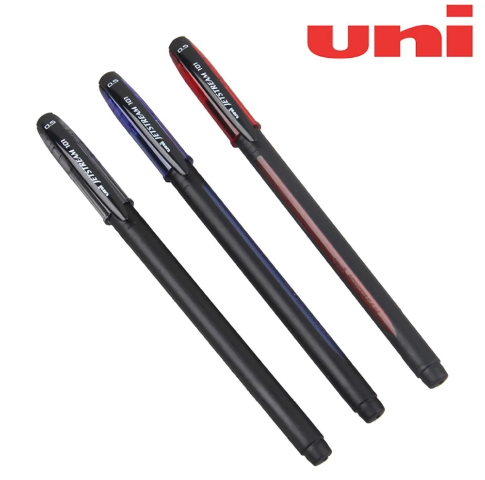 JAPAN UNI 0.7mm Super Smooth Ballpoint Pen in 3 Color blue red black