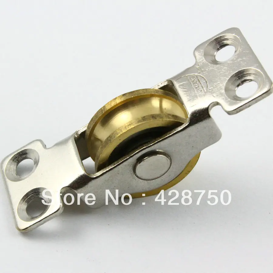 4 Pieces Window Pulley Cabinet Sliding Door Roller In Window