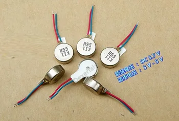 

100pcs/lot 8*3.4 MM 0834 3-5VDC Ultra Micro Button Type Vibration Motor Electric Motor