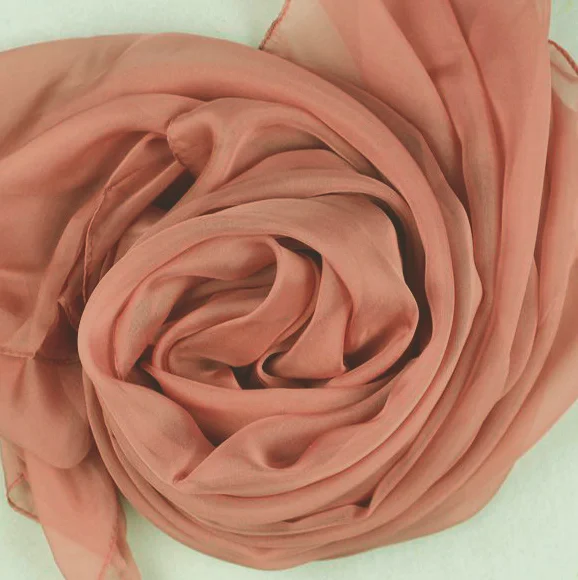 

Female silk chiffon long scarf super size for women 110*180cm rubber pink ouya summer shawl for fashion neck wear beach