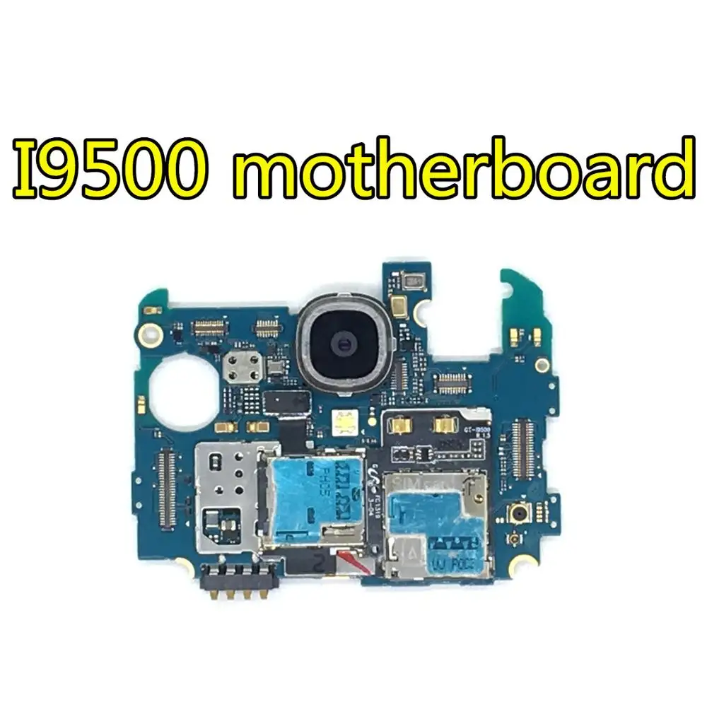 

Full Working Used Unlocked For Samsung Galaxy S4 i9500 3G Motherboard Logic Mother Board MB Plate