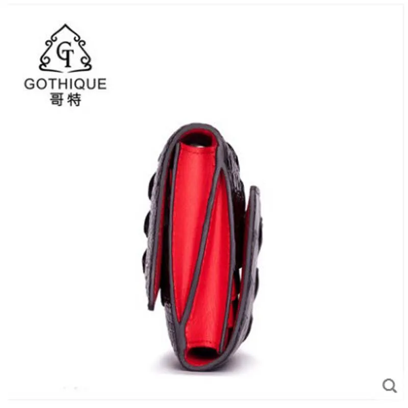 gete 2019 new Imported crocodile leather handbag female Thai leather dinner bag handbag Siam Crocodile purse lady Bag women