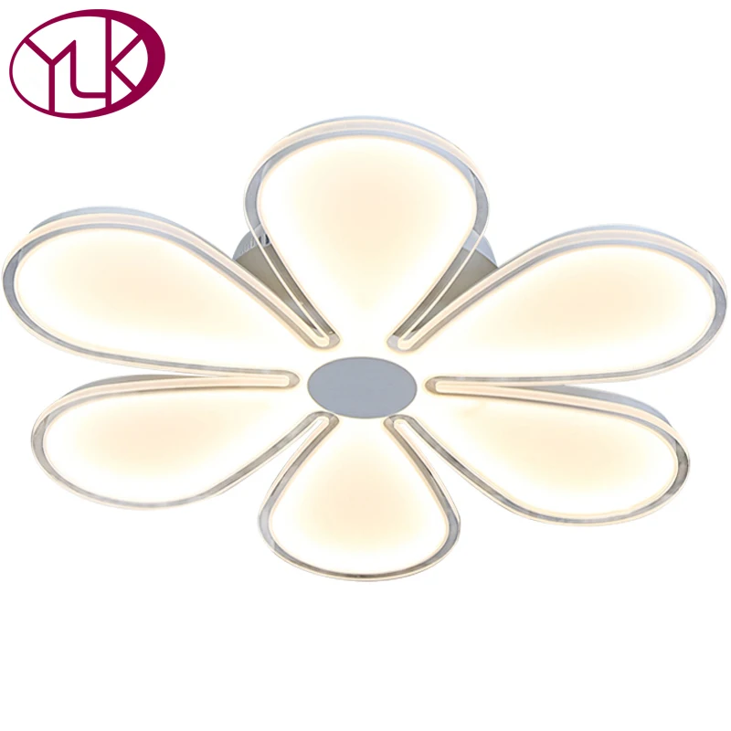 

Youlaike Modern LED Ceiling Light Flower Design Acrylic Panel Ceiling Lamp For Living Room Home Decoration Indoor Lighting