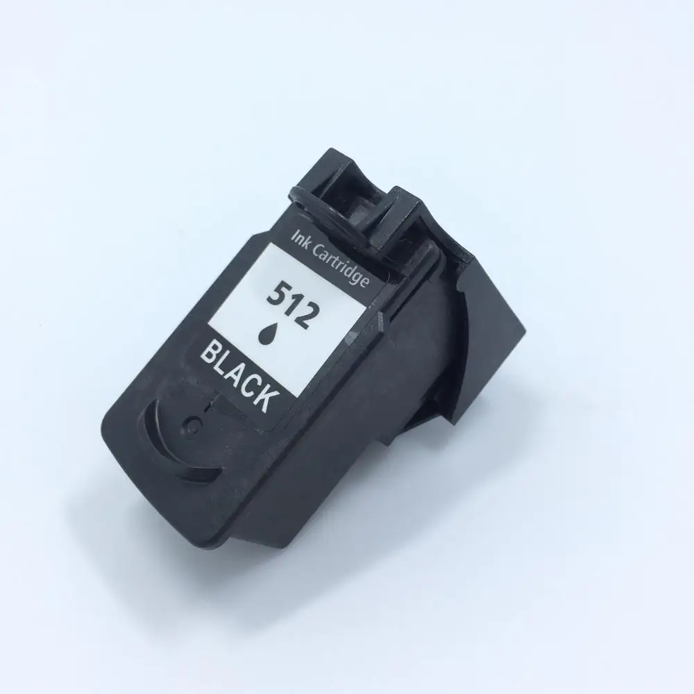 YOTAT 1pcs Black Remanufactured ink cartridge PG512 PG 512XL for Canon Pixma Ip2700 MP240 MP250
