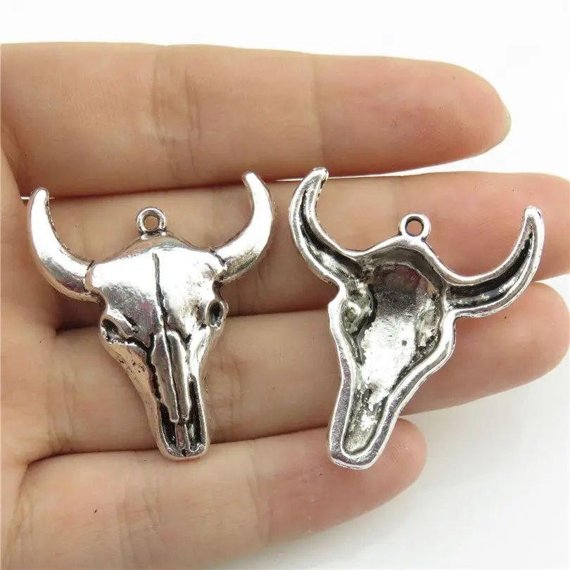 20397 2 шт. длинные фотообои с изображением животного крупного рогатого скота|ox head|cow