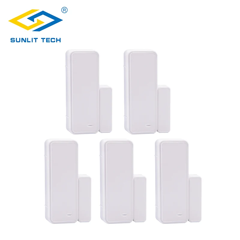 1/2/5pcs 433MHz Wireless Door Window Alarm Magnet Motion Sensor For Home Burglar Security Wifi Open Entry Switch Detector | Безопасность