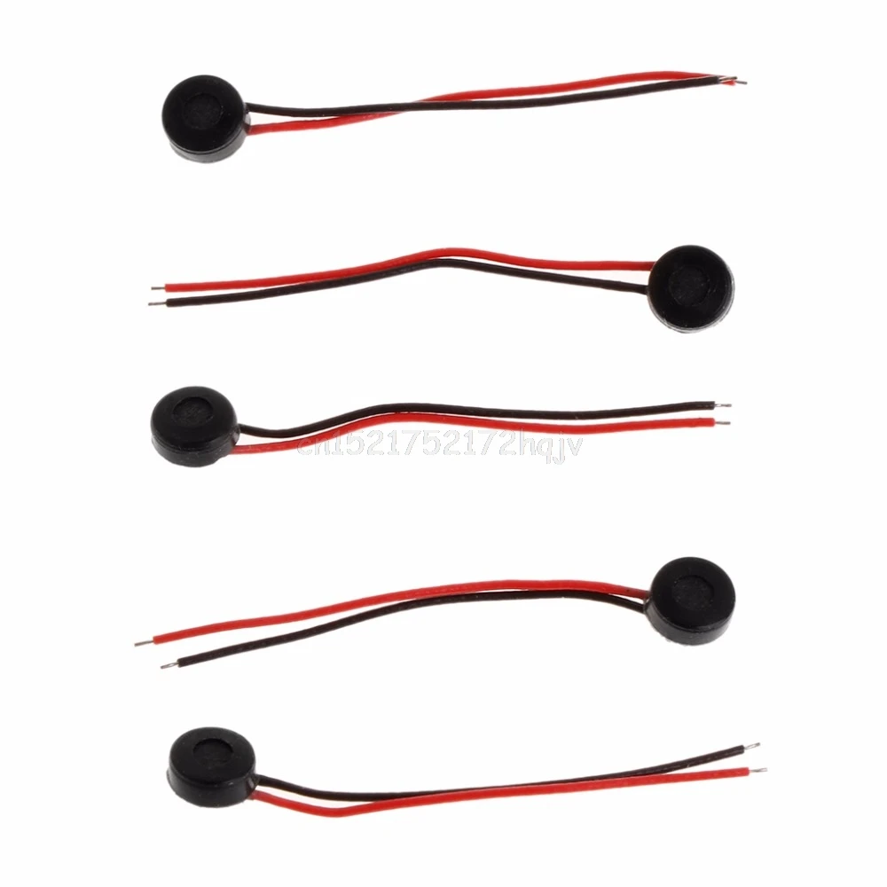 

5PCS 4*1.5mm Electret Condenser Microphone MIC Capsule 2 Leads W 4x1.5 mm O17 Dropship