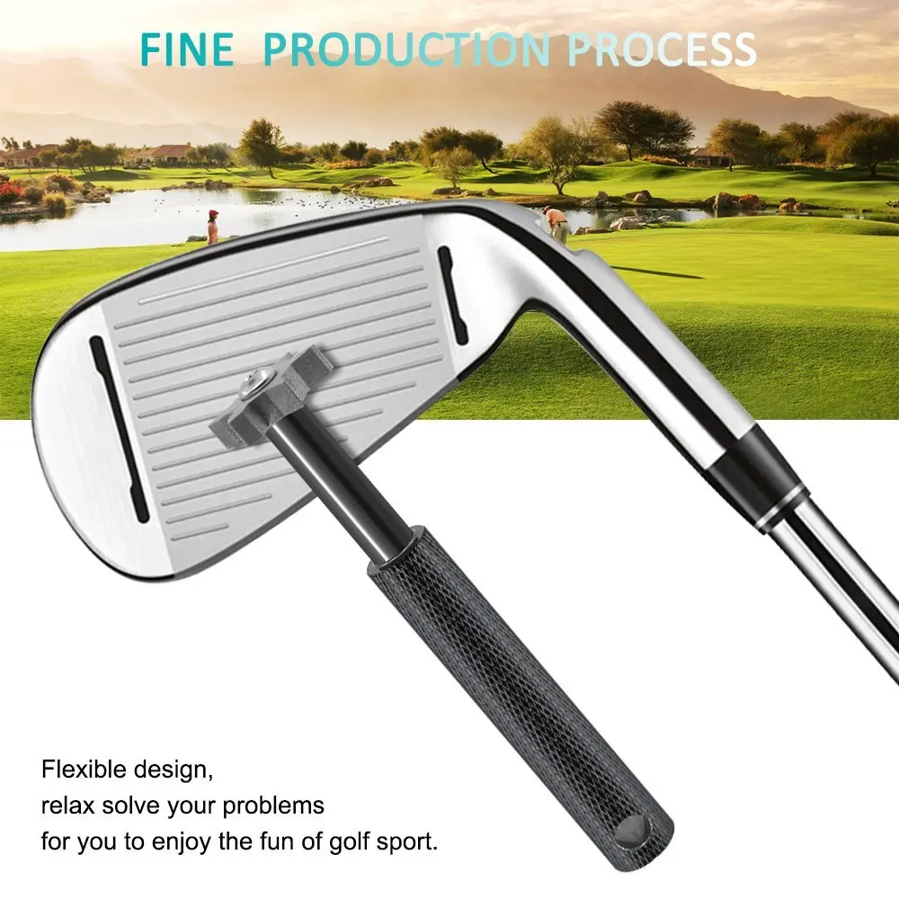 1 Pcs Golf Club Groove Sharpener New Can Cleaning And Sharpening Kit With 1 Pcs Golf Brush Brand For Wedges And Irons Drop Ship