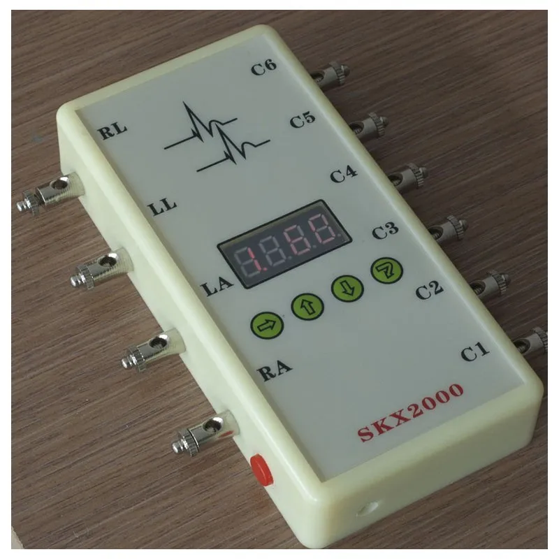 

SKX-2000C ECG Signal Simulator LED Display ECG Signal Generator 10-200bpm