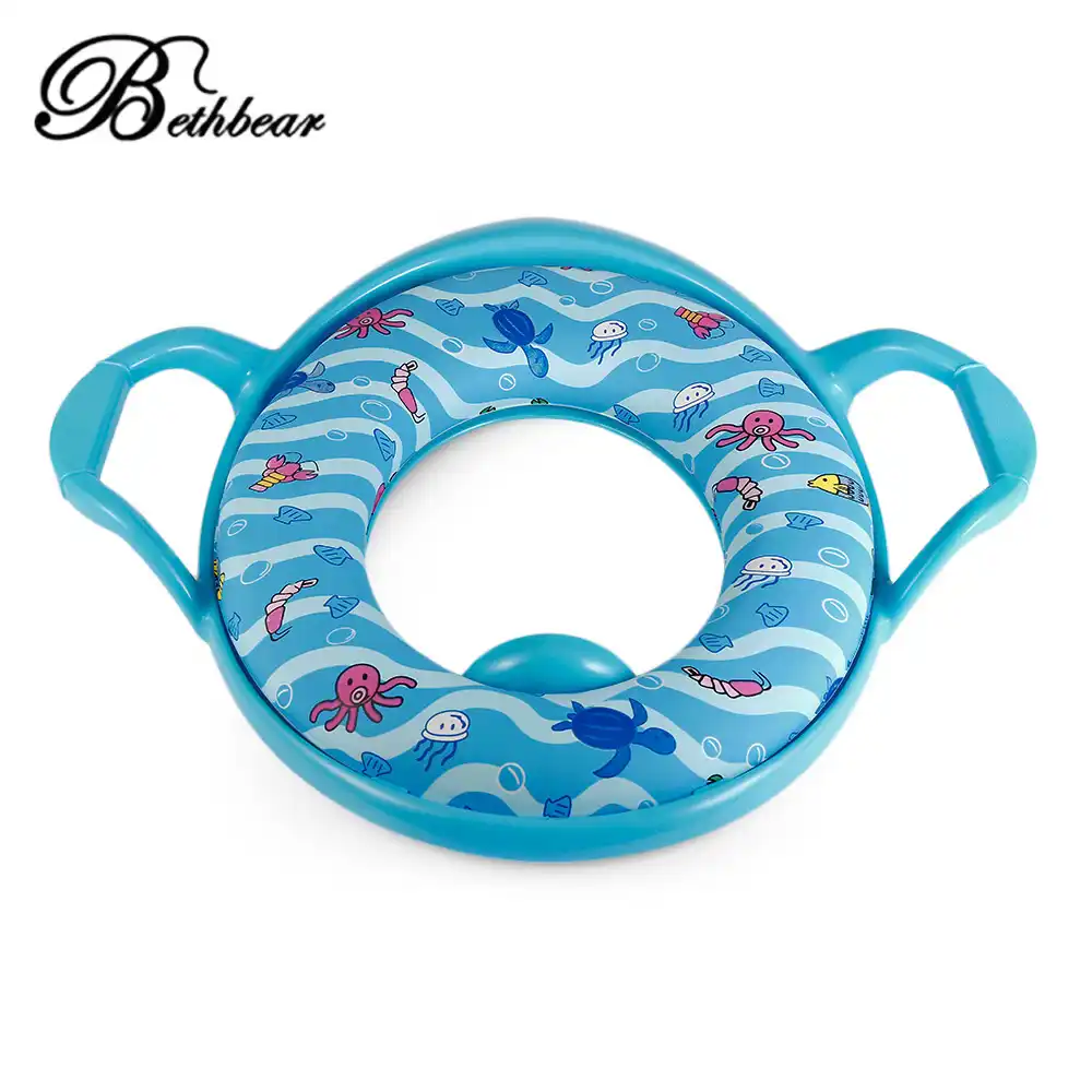 potty with high splash guard