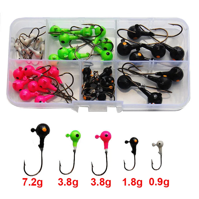 Buy 50pcs Multicolor 3D Fish Eyes Jig