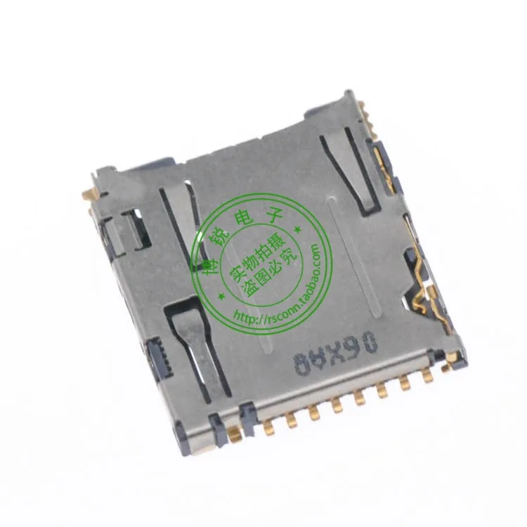 Micro SD card connector FOXCONN TF bomb outside deck from welding gilded PUSH-PUSH slot | Обустройство дома