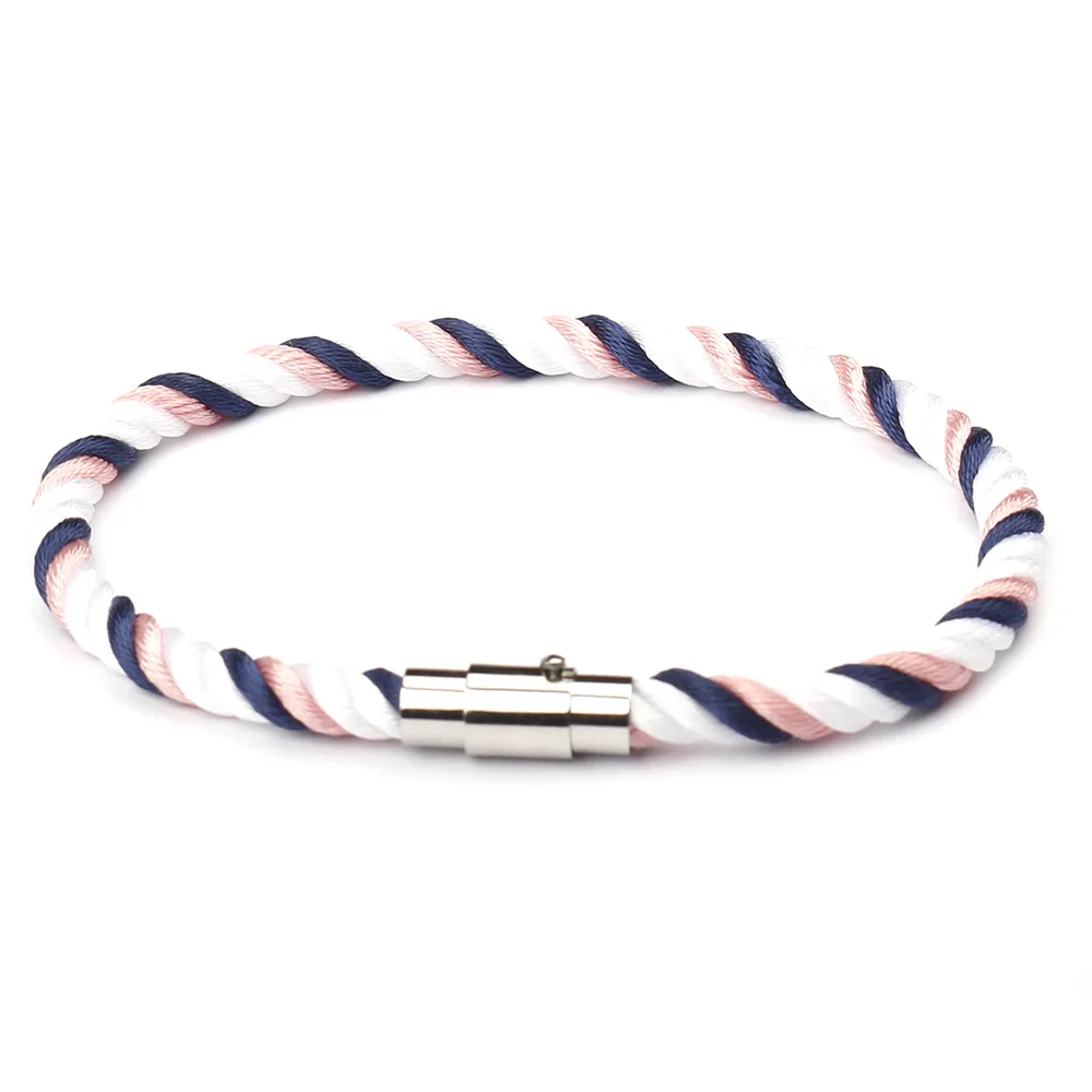 Для женщин и мужчин модный браслет морской веревки браслет шарм браслеты идеальные ювелирные изделия подарок для друга мальчика девочки - Окраска металла: 008