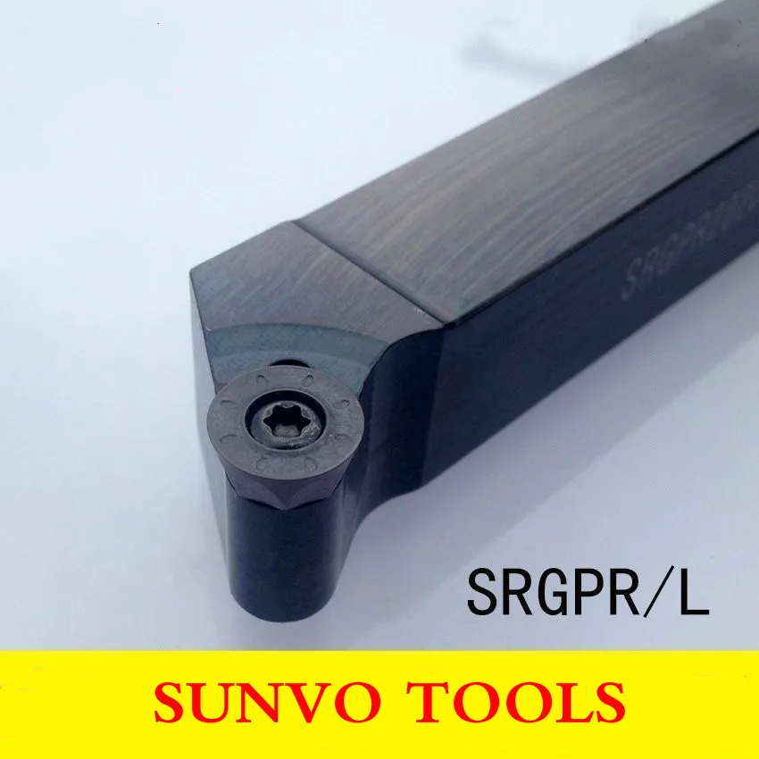 SRGPR srlpg 2525M08/2525M10/2525M12 CNC винтовой крепежный Внешний поворотный держатель