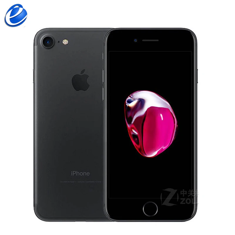 Разблокированный Apple iPhone 7, функция отпечатков пальцев, 4G, LTE, глобальная 32/128 ГБ Встроенная память IOS мобильного телефона 12.0MP gps Quad-Core телефон 1960mA
